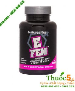 E Fem giúp tăng cường sinh lý, cân bằng hormone nữ giới