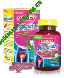 MediUSA Phyto Estrogen bổ sung nội tiết tố, giúp da đẹp, căng mịn