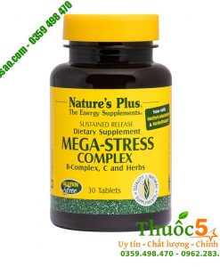 Mega Stress hỗ trợ và chống stress, suy nhược cơ thể