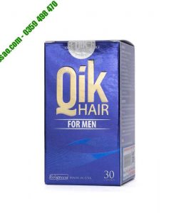 QIK Hair For Men hỗ trợ mọc tóc cho Nam nhờ tinh chất thiên nhiên