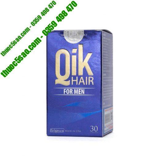 QIK Hair For Men hỗ trợ mọc tóc cho Nam nhờ tinh chất thiên nhiên