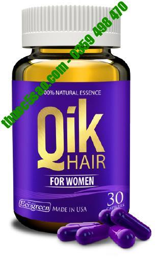 Viên Bổ Tóc Cho Nữ QIK Hair For Women - Chai 30 viên