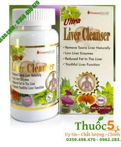 Utra Liver Cleanser - Giải độc gan, ngăn ngừa gan nhiễm mỡ