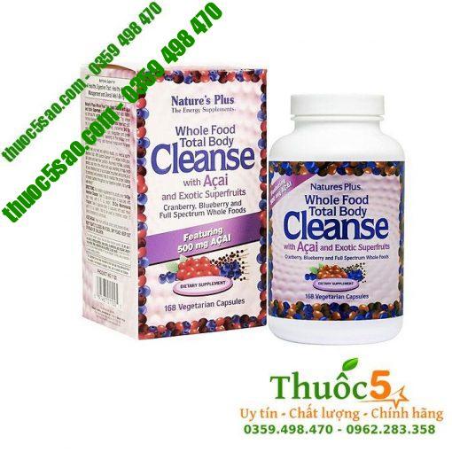 Whole Food Total Body Cleanse - Thanh lọc giải độc cơ thể, giải độc gan, mật