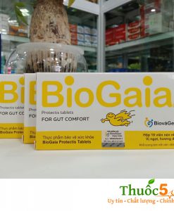 BioGaia Protectis tablets men vi sinh hỗ trợ tiêu hóa ở trẻ