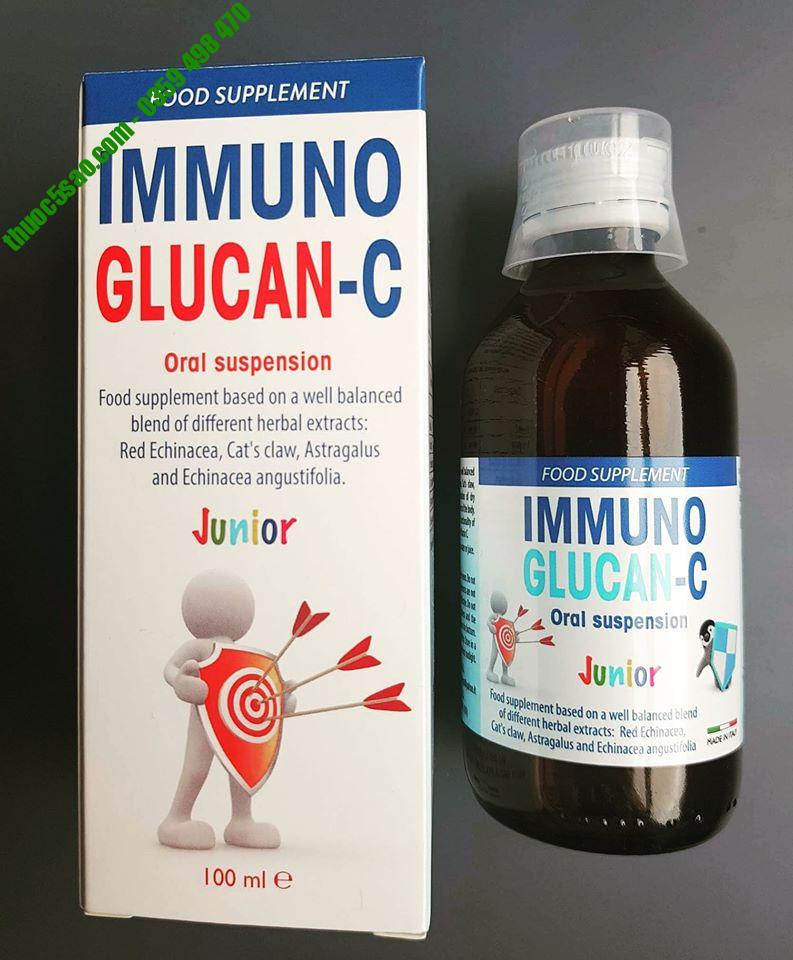 Giải mã công dụng tuyệt vời của sản phẩm Immuno Glucan-C