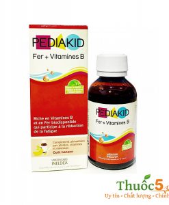 Pediakid Fer + Vitamines B tăng cường sắt và vitamin nhóm B