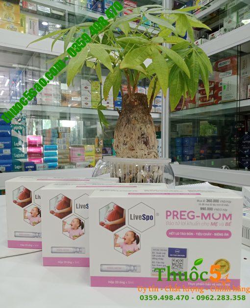 [GIÁ GỐC] LiveSpo Preg-Mom bào từ lợi khuẩn cho mẹ và bé