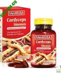 MediUSA Cordyceps còn được gọi với cái tên nổi tiếng là Đông trùng hạ thảo Mỹ.