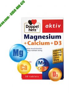 Magnesium Calcium +D3 là sản phẩm chăm sóc sức khỏe về xương khớp cho mọi lứa tuổi, đặc biệt là phụ nữ và trẻ em.