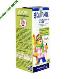 Broncamil Bimbi từ các thành phần thảo dược thiên nhiên, giảm ho hiệu quả, an toàn lành tính