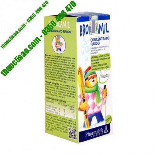 Broncamil Bimbi từ các thành phần thảo dược thiên nhiên, giảm ho hiệu quả, an toàn lành tính