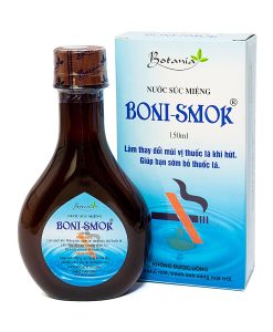 Boni-Smok giúp hơi thở thơm tho, cai nghiện thuốc lá