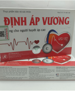 Định Áp Vương hỗ trợ giúp ổn định huyết áp hộp 30 viên