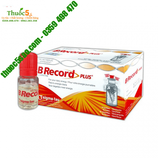 B Record Plus - cung cấp axit amin, vitamin, bổ sung năng lượng cho cơ thể