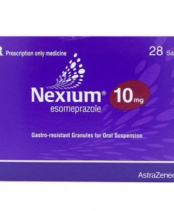 Nexium 10 mg hỗ trợ điều trị viêm loét dạ dày hộp 28 gói