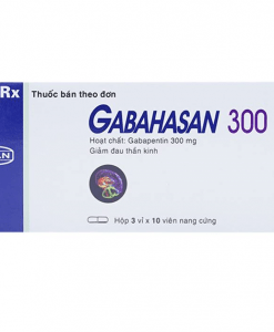 GabaHasan 300mg hỗ trợ điều trị bệnh động kinh hộp 30 vỉ
