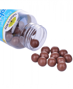 Kids Smart Probiotic Choc Balls Bổ sung lợi khuẩn cho đường ruột của bé lọ 50 viên kẹo socola nhai 