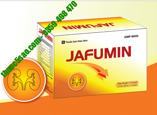 Jafumin bổ sung axit amin ngừa suy thận hộp 20 gói
