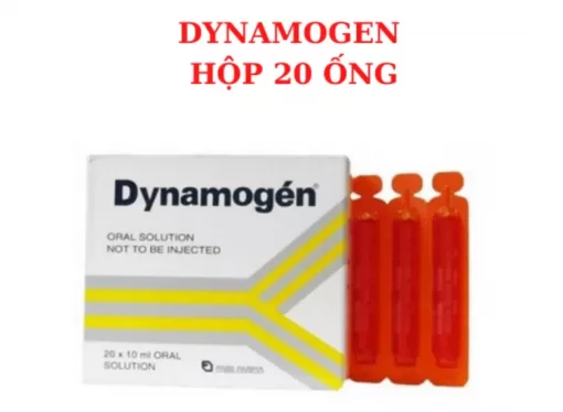 Dynamogen hỗ trợ đường tiêu hóa cho bé ăn ngon hộp 20 ống