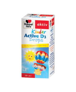 Kinder Active D3 Drops Doppelherz tăng cường chuyển hóa, hấp thu canxi cho trẻ