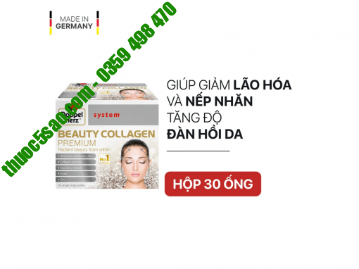 Beauty Collagen Doppelherz bổ sung collagen hộp 10 ống
