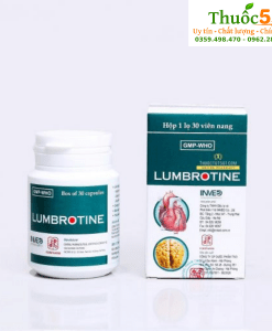 Lumbrotine hỗ trợ điều trị tai biến mạch máu não