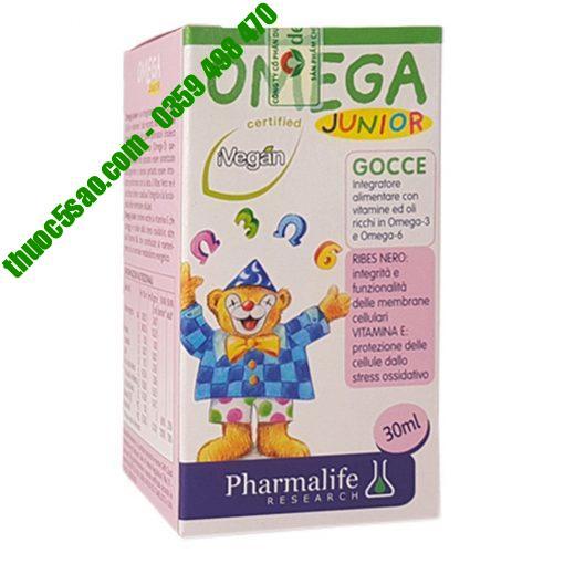 Fitobimbi Omega Junior bổ sung DHA và omega cho bé hộp 30ml