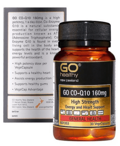 GO CO-Q10 160mg hỗ trợ sức khỏe tim mạch