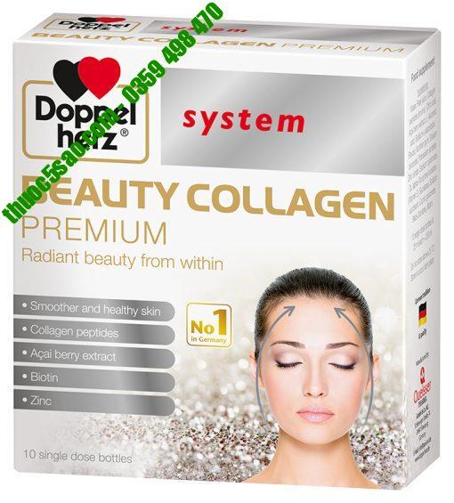 Beauty Collagen Doppelherz bổ sung collagen hộp 10 ống