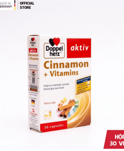 Cinnamon + Vitamin Doppelherz Aktiv hộp 30 viên