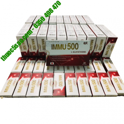 IMMU 500 chống oxy hóa, tăng cường hệ miễn dịch