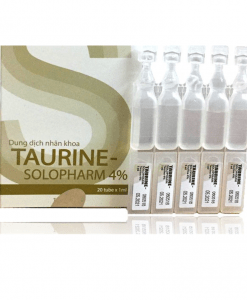 Taurine-Solopharm 4% hỗ trợ điều trị, bảo vệ mắt hộp 20 tuýp