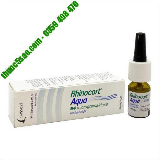 Rhinocort Aqua thuốc xịt trị viêm mũi dị ứng