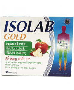 Isolab Gold giúp bổ sung chất xơ tự nhiên cho cơ thể