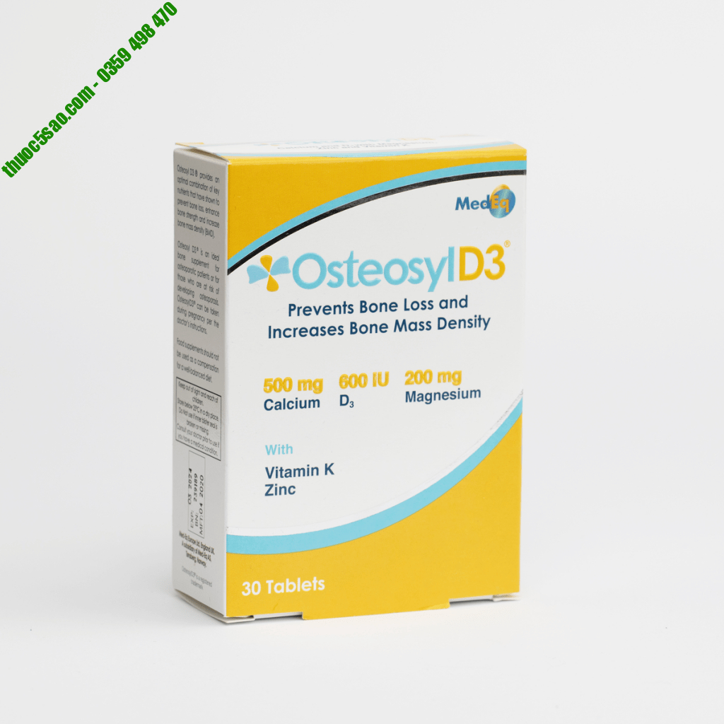 Osteosyl D3 bổ sung vitamin,canxi cho mẹ bầu và trẻ em