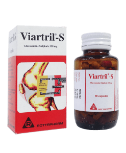 Viartril-S 250mg hỗ trợ điều trị thoái hóa khớp hộp 80 viên