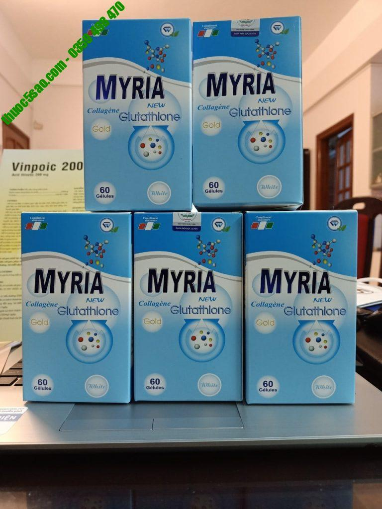 Myria Glutathione hỗ trợ bảo vệ sức khỏe 