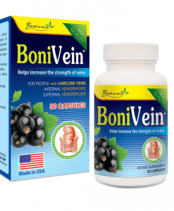Bonivein hỗ trợ trĩ, suy giãn tĩnh mạch hộp 60 viên