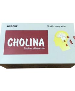 Cholina 400mg điều trị đột quỵ hộp 30 viên