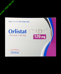 Orlistat Stada 120mg hỗ trợ điều trị béo phì hộp 42 viên