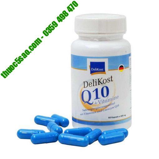 Delikost Q10 vitamin tăng sức đề kháng hộp 60 viên