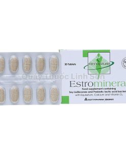 Estromineral cải thiện chứng tiền mãn kinh hộp 30 viên
