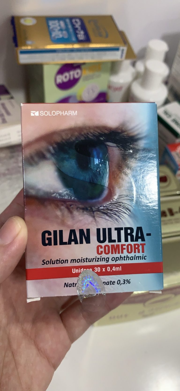 [GIÁ GỐC] Gilan Ultra Comfort 0,3% dung dịch nhỏ mắt hộp 30 ống - Thuốc ...