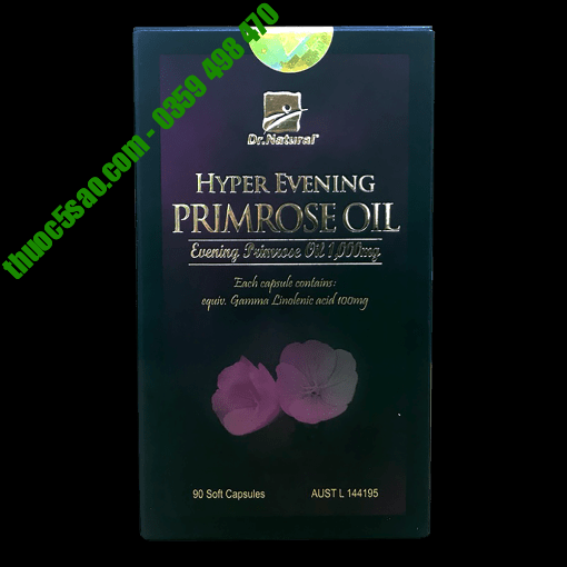 Hyper evening primrose oil hỗ trợ bổ sung nội tiết hộp 180 viên