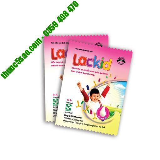 Lackid bổ sung lợi khuẩn, hỗ trợ hệ tiêu hóa hộp 30 gói