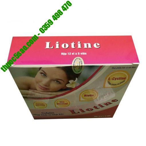 Liotine giúp chăm sóc sức khỏe phụ nữ hộp 60 viên