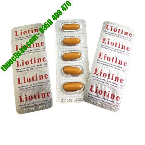 Liotine giúp chăm sóc sức khỏe phụ nữ hộp 60 viên