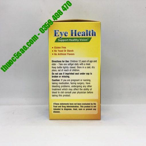 MediaUSA Eye Health giúp bổ mắt, tăng cường thị lực