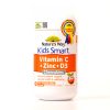 Kids Smart Vitamin C + Zinc + D3 bổ sung vitamin và khoáng chất cho bé lọ 75 viên
